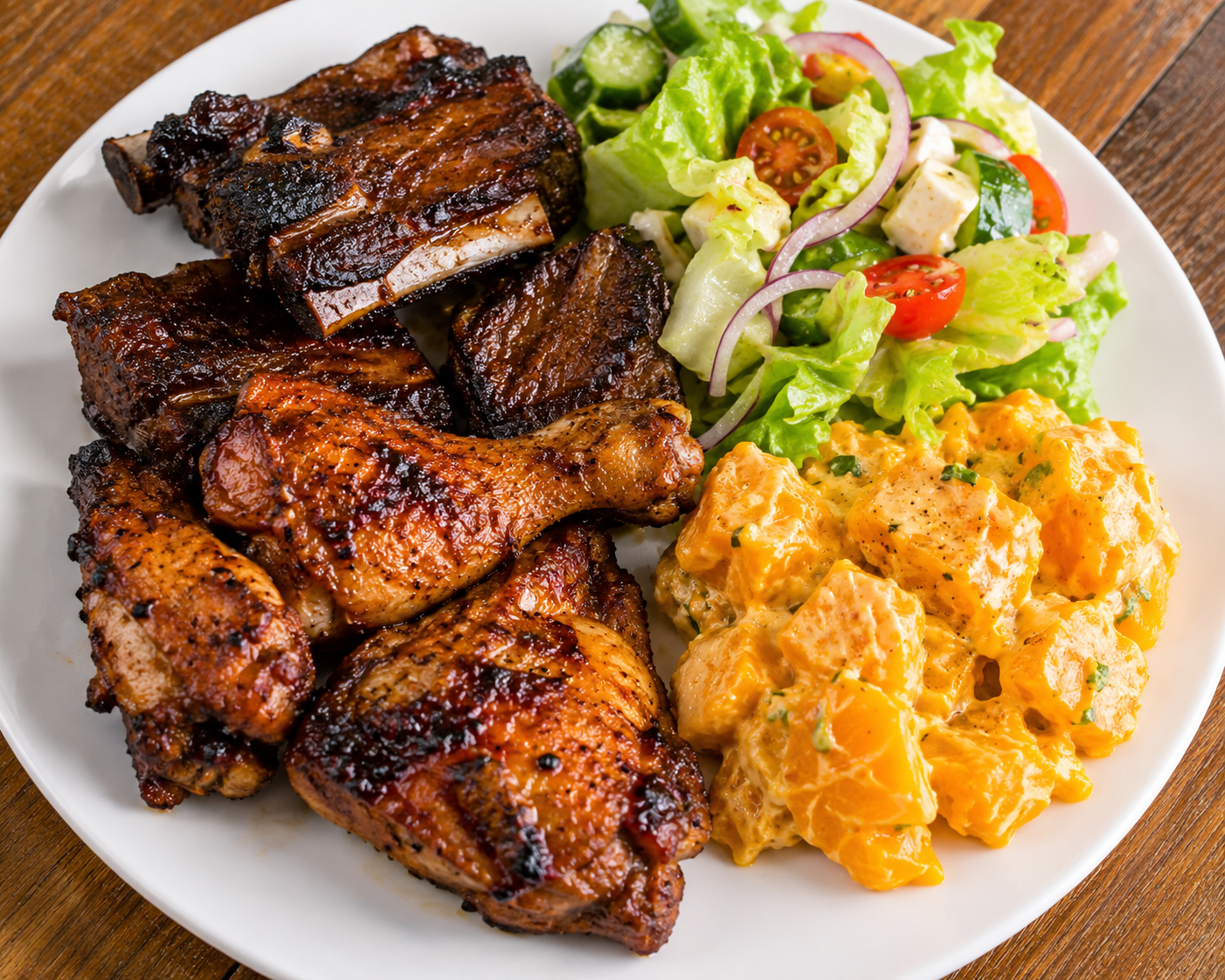 Ribs & Chicken Combo